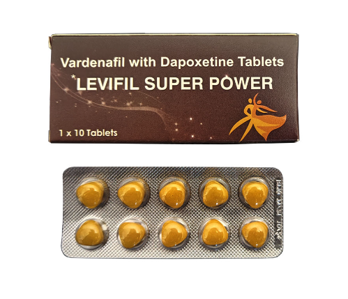超艾 Vardenafil wite Dapoxetine Tablets，Levifil super power.